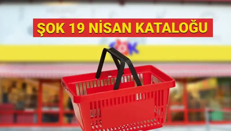 ŞOK Marketler 19-23 Nisan Haftası Aktüel Ürünleriyle Alışverişi Şenlendiriyor!