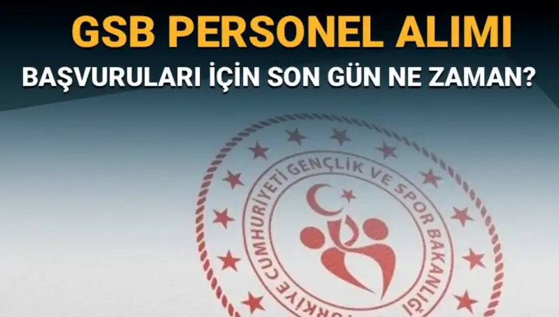 Gençlik ve Spor Bakanlığı’ndan Personel Alımı: Başvuru Süreci ve Tarihleri